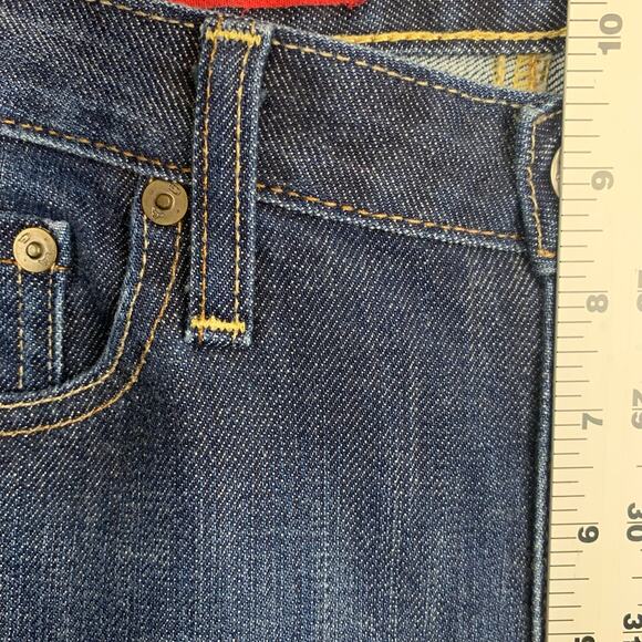 AG Adriano Goldschmidt The Elite Boot Cut Jeans Dark Wash Slight Flare Mid Rise - Picture 7 of 11